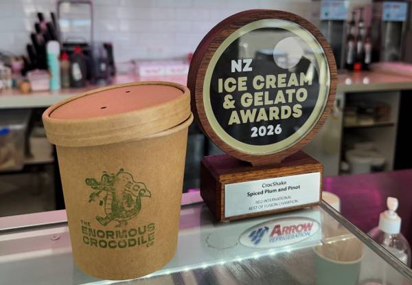 $10 for a $20 Voucher to Spend on Ice Cream at Croc Shakes, Wellington Waterfront