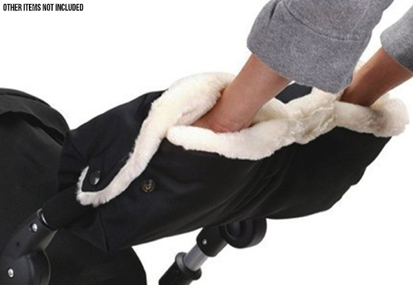 Winter Pram Handle Glove Wrap - Option for Two