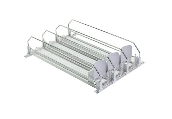 Three-Tier Drink Organiser with Pusher Glide