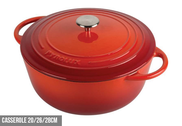 Pyrolux Pyrochef Cookware Range - Two Colours & Four Options Available