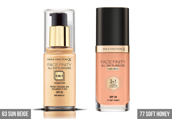 Max Factor Face Finity All Day Flawless Three-In-One Foundation