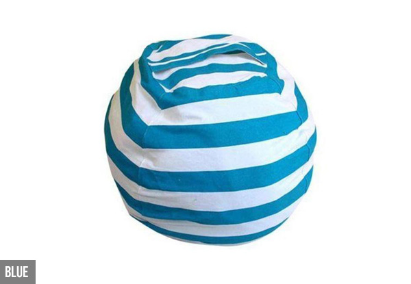 Stuffed Toy Storage Bean Bag - Three Colours & Four Sizes Available with Free Delivery