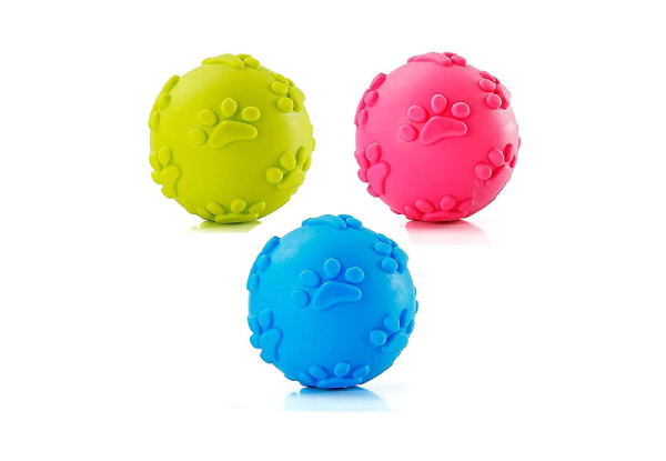 Dog Chewing Mini Balls Set - Option for Two-Pack