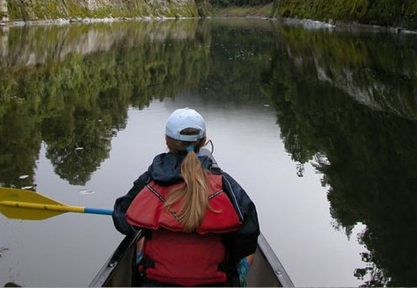 Three-Day Canoe Safari Down The Whanganui River for One Adult incl. Experienced Guide, Overnight Camping, Bridge to Nowhere Walk & All Meals - Option for Child