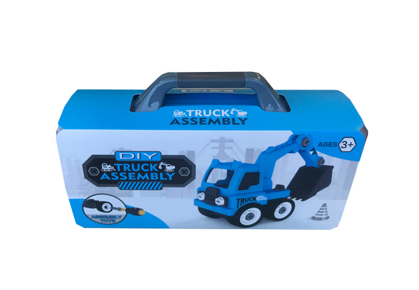 DIY Excavator Toy Truck