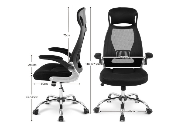 High-Back Ergonomic Mesh Office Chair