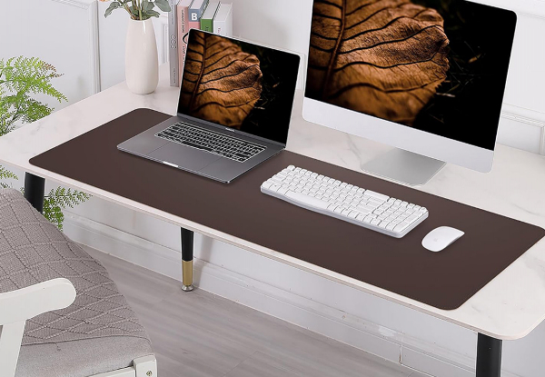 Water-Resistant Non-Slip Desk Mat - Available in Three Colours & Two Sizes