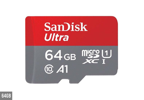 Sandisk Ultra MicroSD Card - Four Options Available