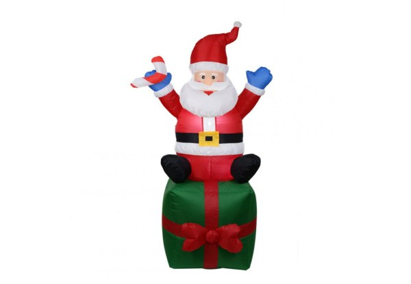 Inflatable Santa Claus with Light