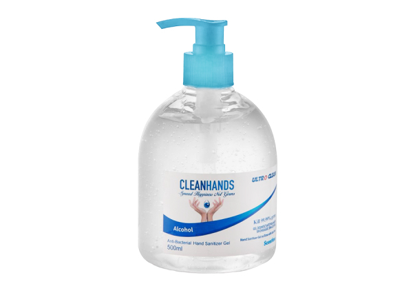 24-Pack of Cleanhands Sanitiser Gel 500ml