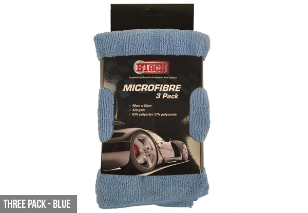 Microfibre Towels - Two Colours & Sizes Available