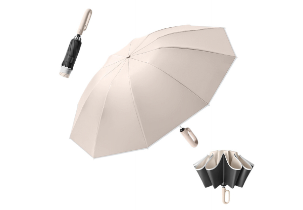 Ring Buckle Umbrella - Five Colours Available