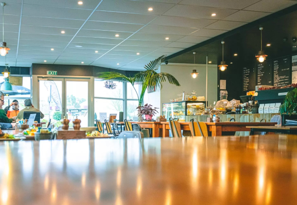 $30 Breakfast or Lunch Voucher for One Person - Valid with Drink Purchase