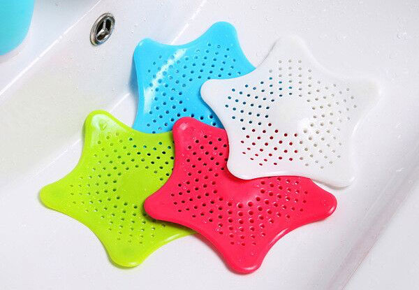 Star Shaped Drain Hair Catcher