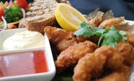 $49 for a Seafood Platter for Two incl. Two Glasses of House Beer or Wine (value up to $79)