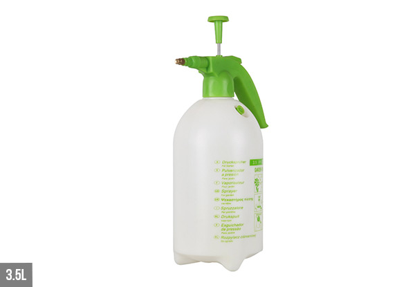 Garden Sprayer - 3.5L or 5L Options Available