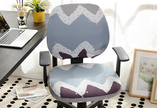 Stretchable Office Chair Slipcover Protector - Available in Four Styles