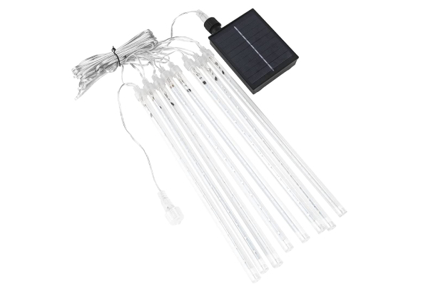 Outdoor Solar Meteor Shower Rain Light - Available in Three Colours