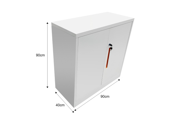 Lockable Metal Filing Cabinet - Two Colours Available