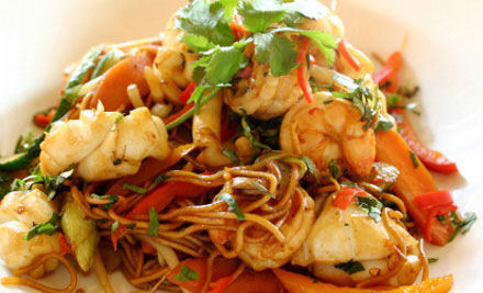 $40 for an All-You-Can-Eat Three-Course Mongolian BBQ Dinner for Two incl. One Drink Each (value up to $71.80)