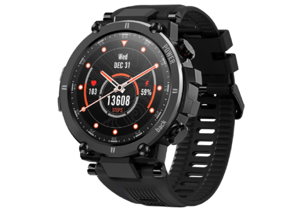 Kospet Raptor Shockproof Smartwatch - Black