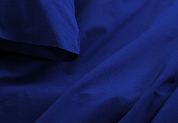 Royal Comfort Vintage Washed Sheet Set - Available in Two Colours & Four Sizes