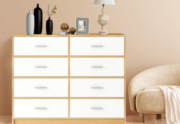 Chest of Eight-Drawer Dresser Tallboy