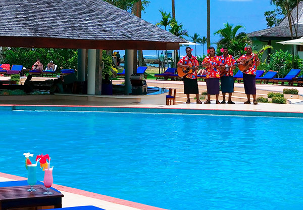 From $1,599 for a Five-Night Family Package at Naviti Resort incl. Accommodation, All Meals, Snorkeling Trip, Night Entertainment & More – Valid for Two Adults & Two Children Under 12 (value up to $2,910)
