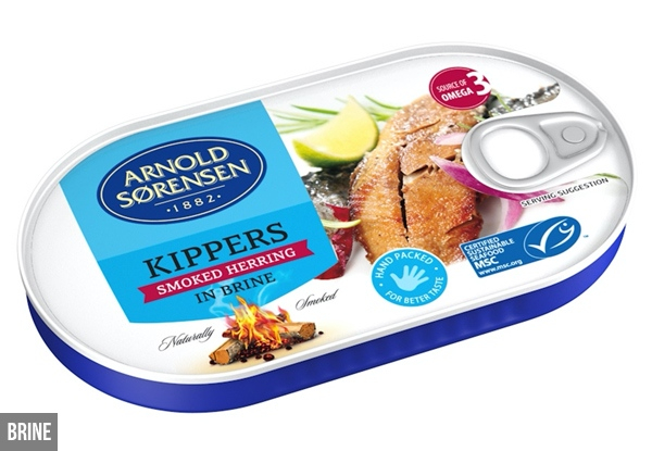 30-Pack of Smoked Herring - Two Flavours Available