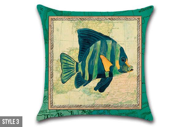 Marine Style Cushion Covers - Six Styles Available