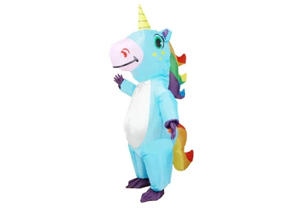 Inflatable Full Body Unicorn Costume - Three Colours Available