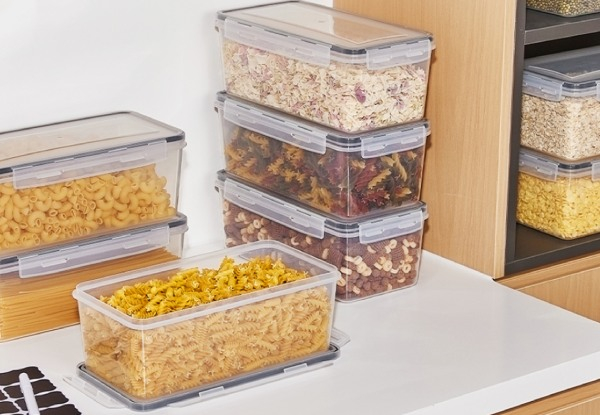 Four-Piece 3.2L Food Storage Container Set with Lids
