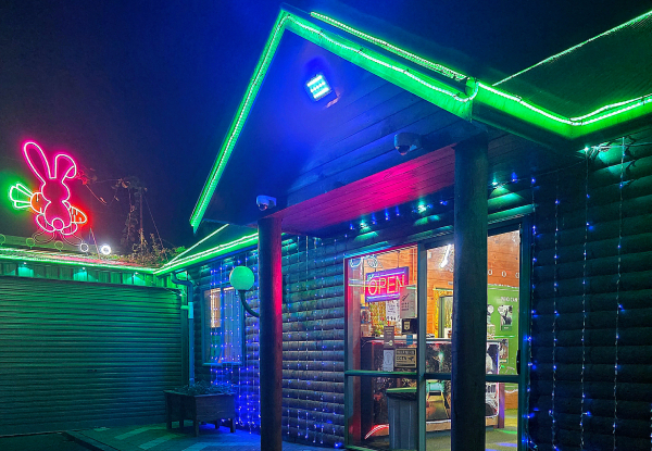 One Round of Rotovegas Night Mini Golf for One Person - Options for up to Six People