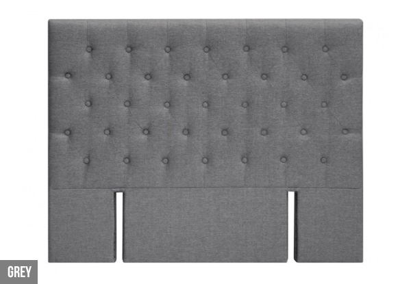 Floor Standing Fabric Headboard - Three Sizes & Two Colours Available