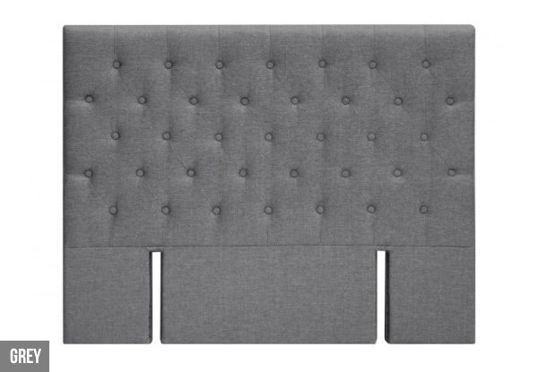 Floor Standing Fabric Headboard - Two Colours Available