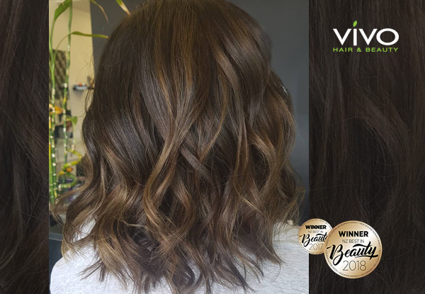 Premium Hair Colouring, Styling & Maintenance Packages from Award Winning Salon VIVO - Option for All-Over Colour or Half Head, Full Head of Foils, Blonde Package, or Balayage