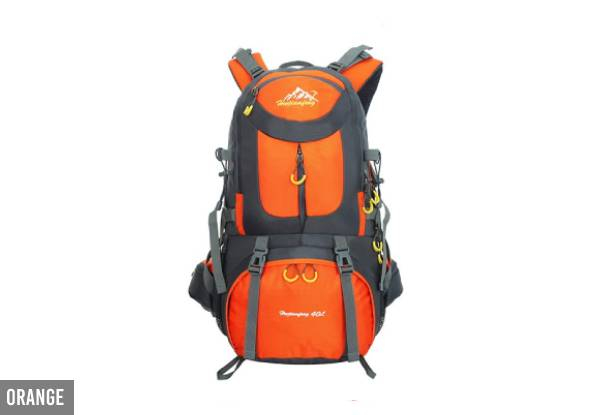 Water-Resistant Outdoor Sports Backpack - Six Colours Available with Free Delivery