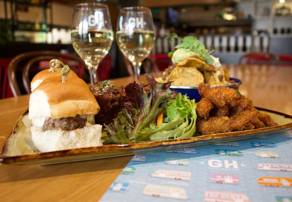 Exclusive Meal Platter incl. House Beer or Wine for Two - Option for Four