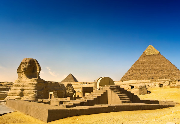 Per Person Twin Share Eight-Night Egypt Jewel of the Nile Cruise & Tour incl. Three Nights Cruising the Nile with Visits to Cairo, Pyramids of Giza, The Great Sphinx & More - Option for Solo Traveller