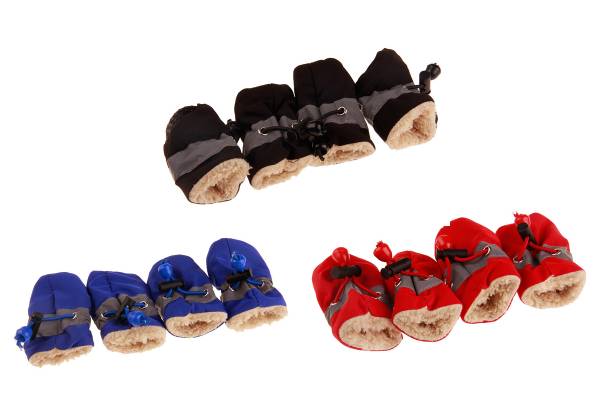Anti-Slip Rain Boots for Dogs - Three Colours & Seven Sizes Available