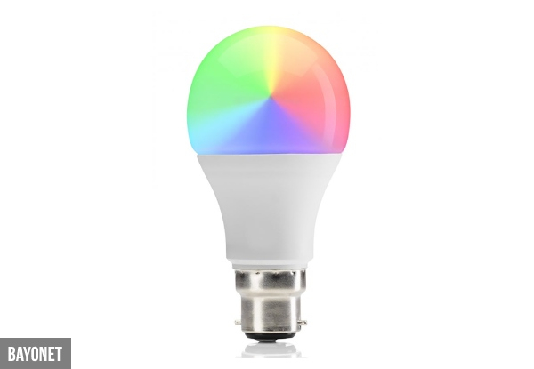 9W Smart Home™ Smart RGB Bulb - Two Options Available - Elsewhere Pricing $33
