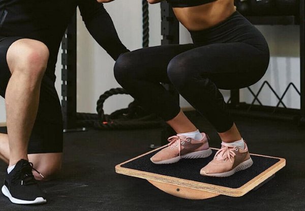 Wooden Fitness Balance Board