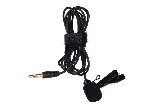 Lavalier Microphone Omni-Directional Clip-On