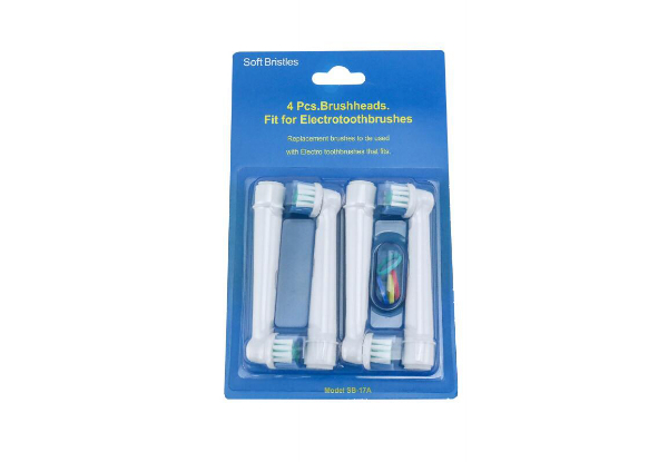 40-Piece Toothbrush Head Compatible with Oral-B