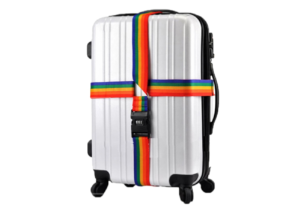 Travel Suitcase Adjustable Buckle Strap - Five Colours Available & Option for Two-Pack