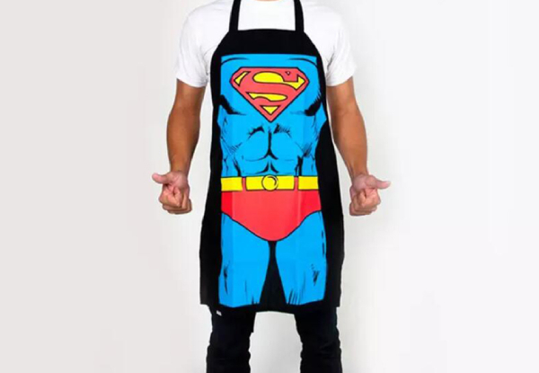 Superhero Kitchen Apron - Two Designs Available & Option for Both