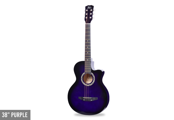 Acoustic Guitar Range - Four Colours & Two Sizes Available