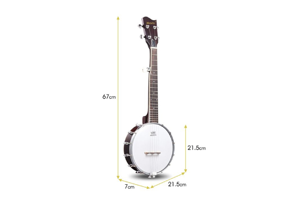 Melodic Five-String Banjo with Pick for Beginners