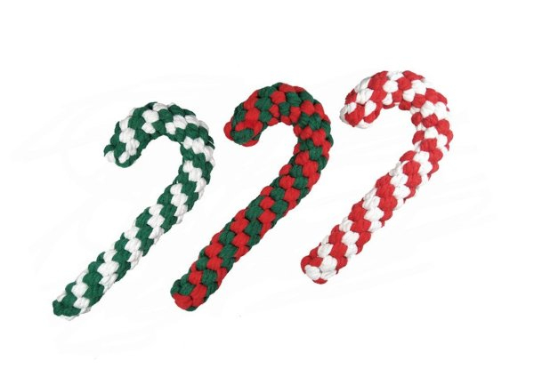 Christmas Dog Nibbles Chew Toy - Three Colours Available & Option for Two-Pack