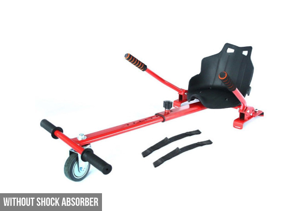 Go Cart Attachment for Hoverboard - Two Options & Three Colours Available
